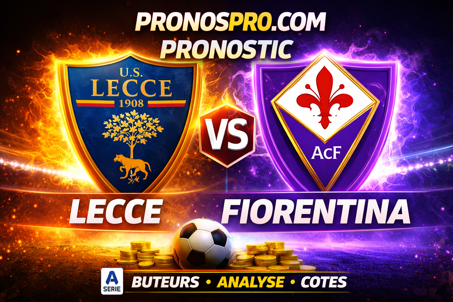 Lecce vs Fiorentina : analyse, lieu du match et buteurs probables