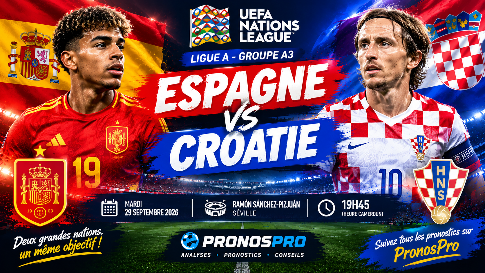 Espagne – Croatie : les champions du monde retrouvent leur public à Séville