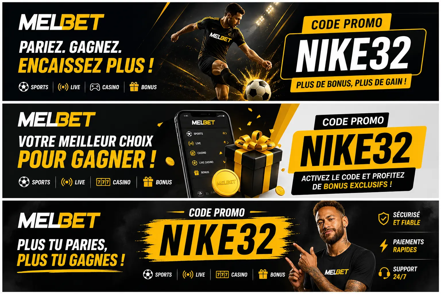 Méthodes de paiement Melbet